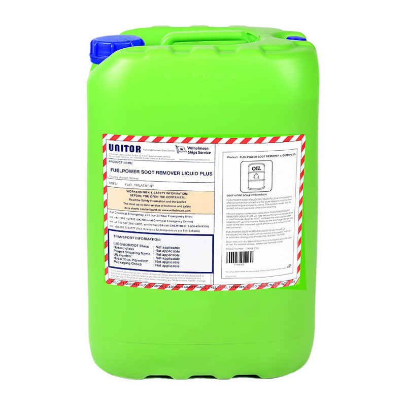 FUELPOWER SOOT REMOVER LIQUID PLUS 25LTR