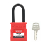 Dustproof Safety Padlock WDP40SR3 | Industrial LOTO Lock