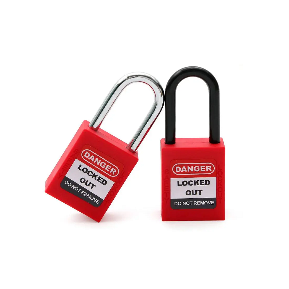 38mm Steel Shackle Safety Padlock P38S | Industrial LOTO Lock