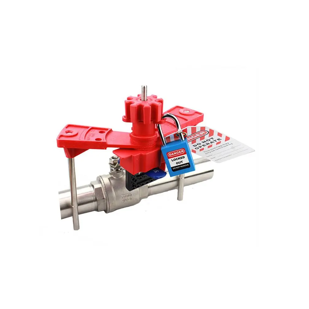 38mm Steel Shackle Safety Padlock P38S | Industrial LOTO Lock