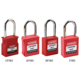 38mm Steel Shackle Safety Padlock P38S | Industrial LOTO Lock