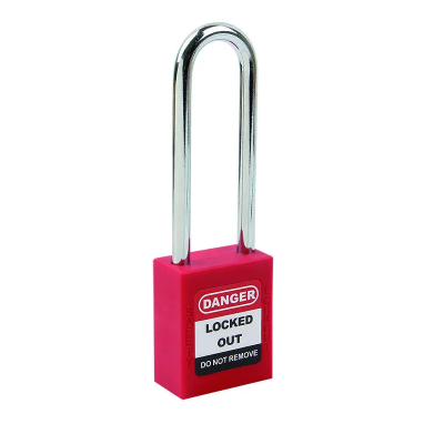 76mm Long Steel Shackle Safety Padlock P76S