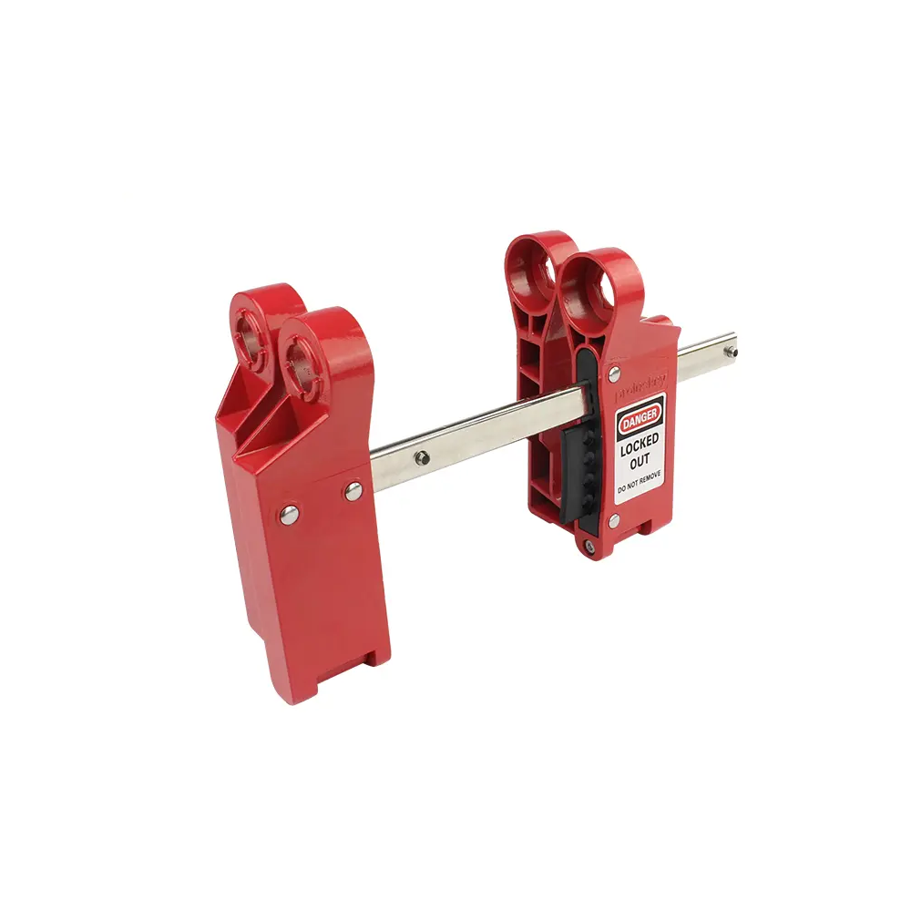 Adjustable Aluminum Alloy Blind Flange Lockout | Valve LOTO Device