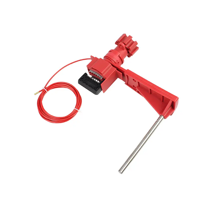 Universal Valve Lockout with Arm and Cable UVL05