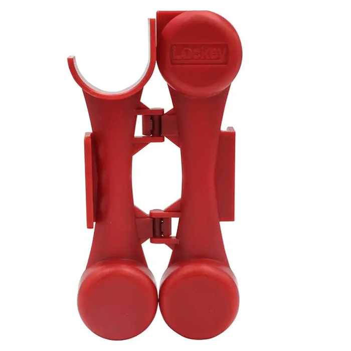 ABS Plastic Safety Butterfly Pull Handle Valve Lockout
