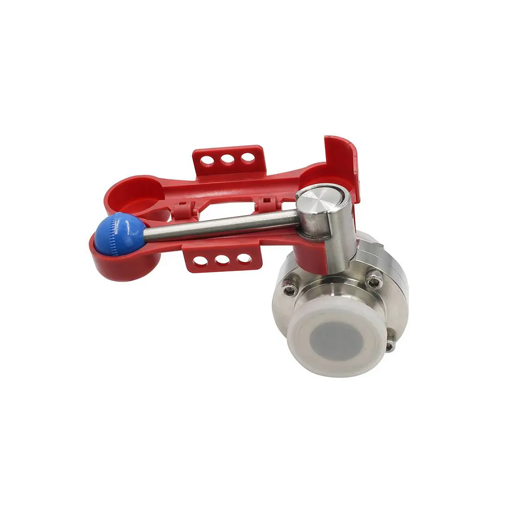 Pull Handle Butterfly Valve Lockout BVL31 | Industrial LOTO Device