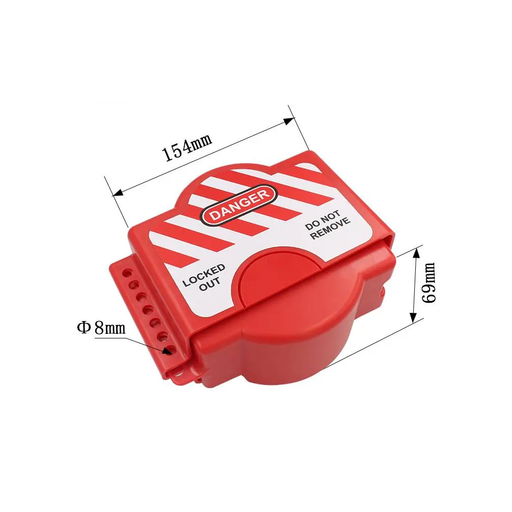 Adjustable Flanged Ball Valve Lockout