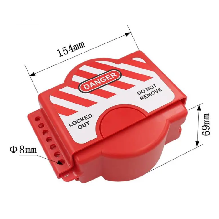 Adjustable Flanged Ball Valve Lockout