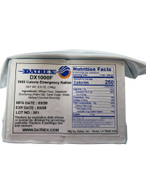 DATREX AVIATION RATION 1,000 KCAL, 76 PACKS