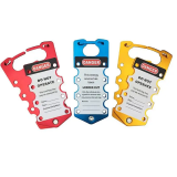 Safety Lockout Tagout Aluminum Alloy Labelled Group Lockout Hasps