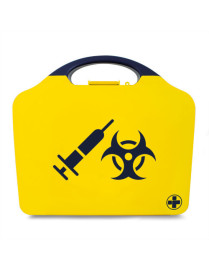 Biohazard Kit - Combination Clean-Up - 5 Application - Aura3 Box - Large - Yellow