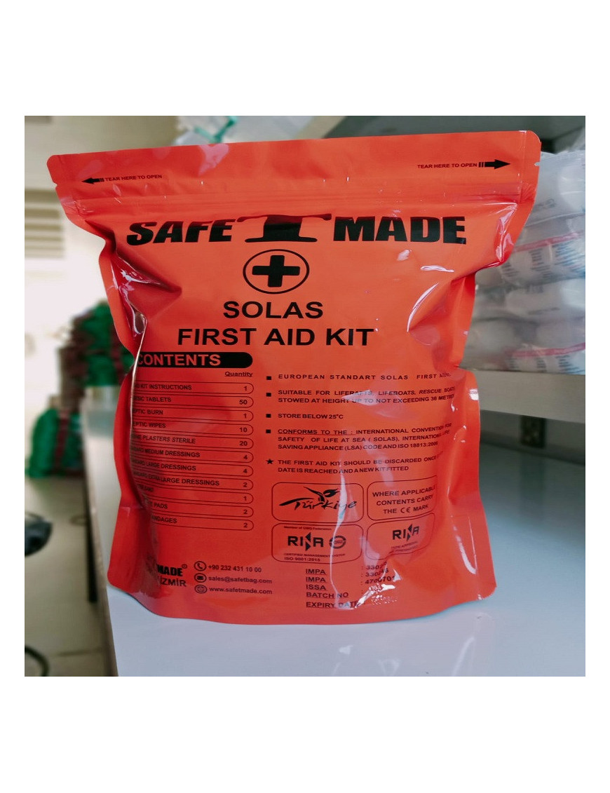 SOLAS First Aid Kits - SafeTMade