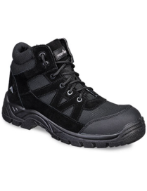 PORTWEST FC20 - Composite Textile and Suede Ankle Boot S1PL SR FO - Black