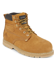 PORTWEST FW35 - Steel Nubuck Leather Ankle Boot SBP HRO Honey