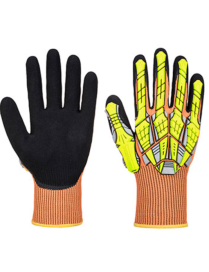 PORTWEST A727 - Impact E13 Nitrile Sandy Glove Orange