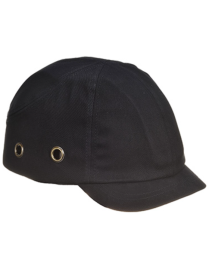 Portwest PW89 - Short Peak Bump Cap Black