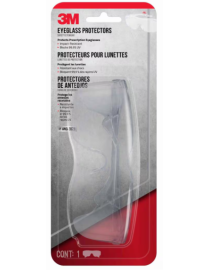 3M™ Eyeglass Protectors, 47030H1-DC, Clear, Clear Lens, Anti-Scratch, 6/case
