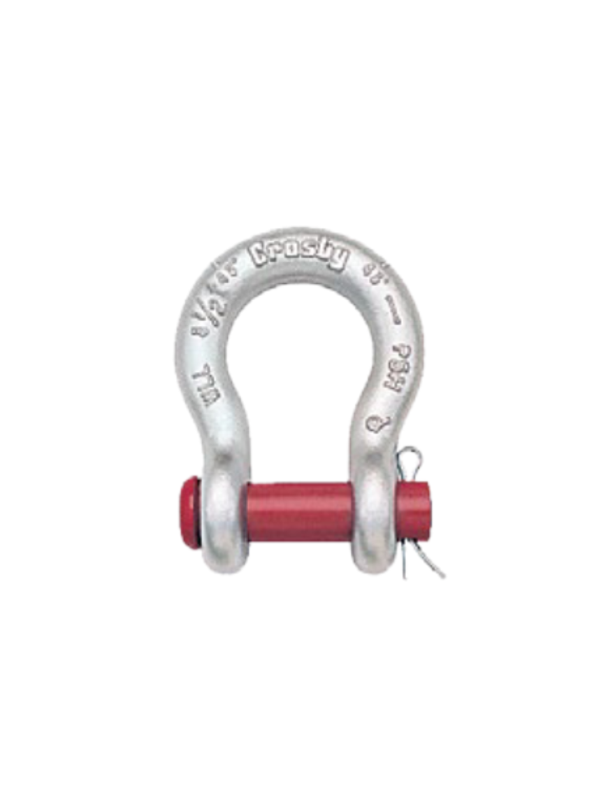 Crosby® 213 Carbon Round Pin Anchor Shackles