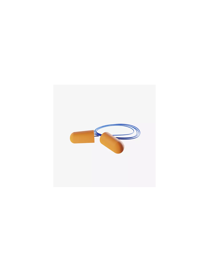 ARUSHA CORDED Disposable Foam Earplugs with Cord | PPE Suppliers