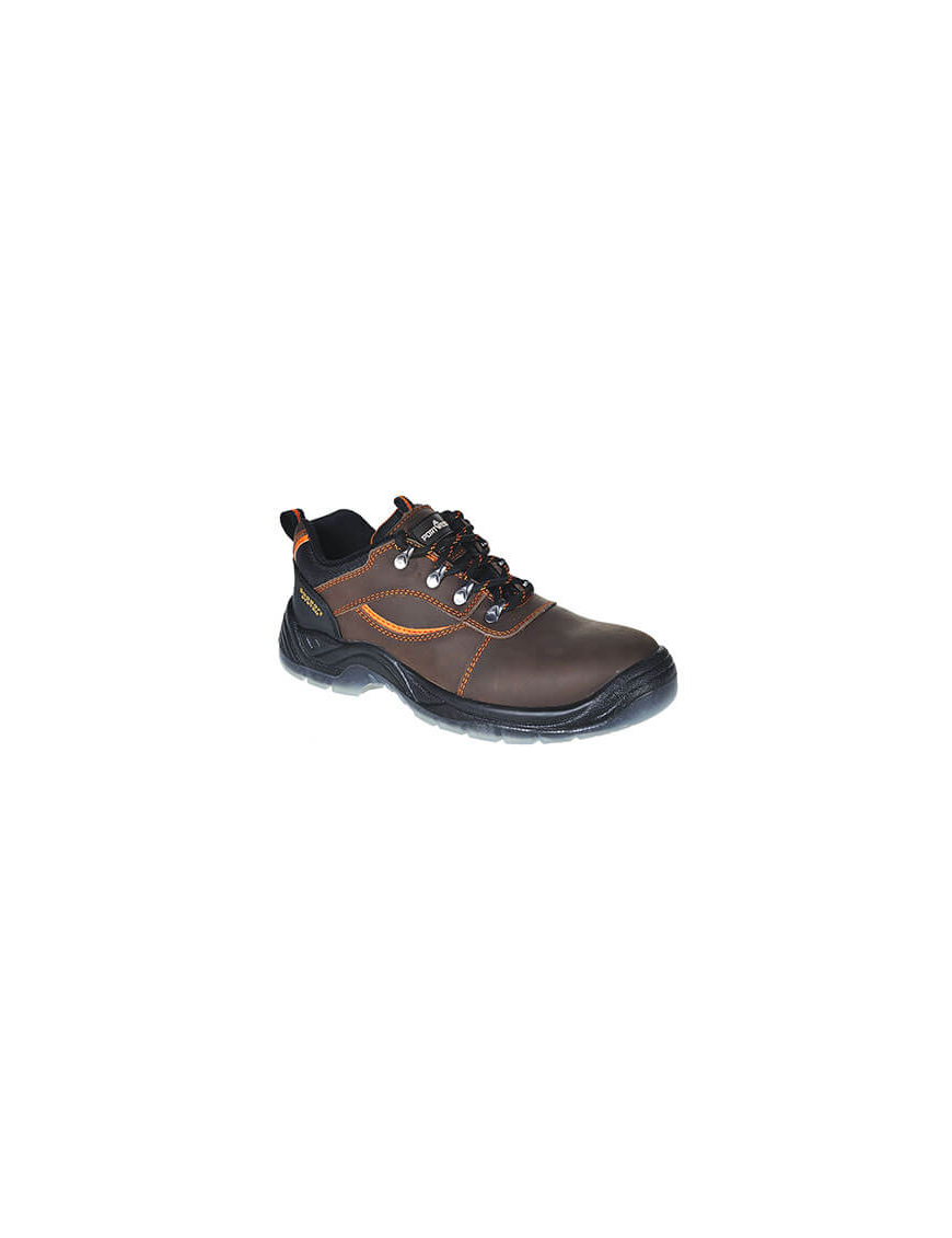 Portwest FW59 Steelite Mustang Shoe S3 Brown | Durable Safety Work Shoe