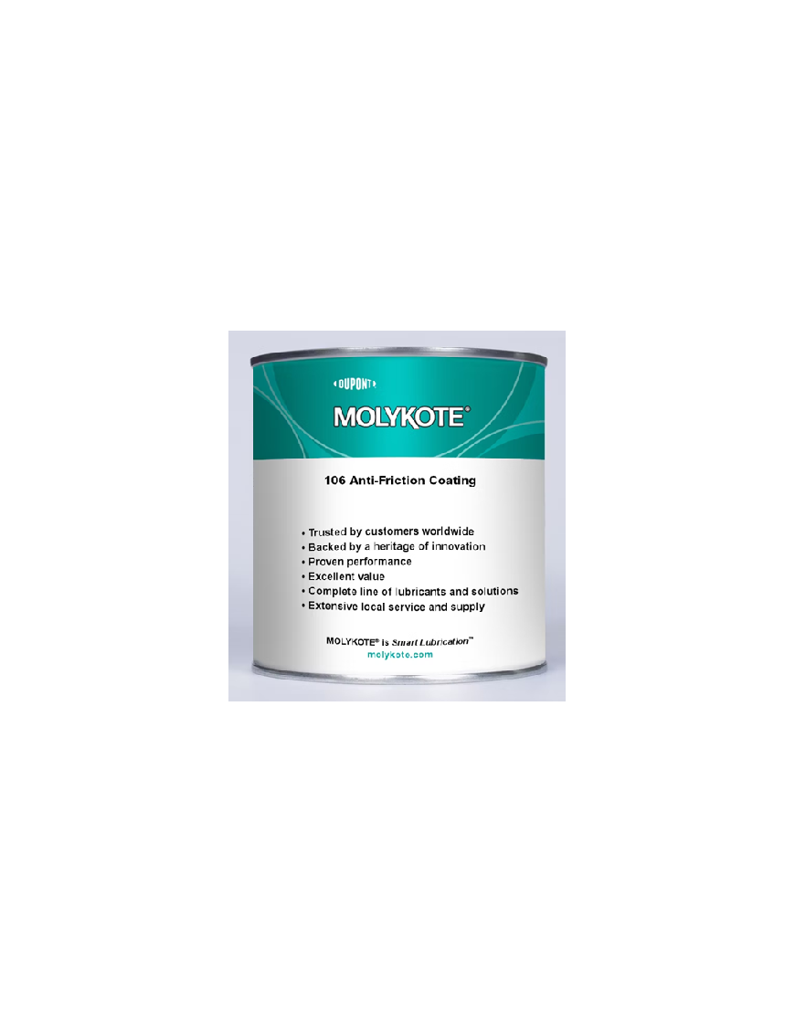 Molykote 106 Anti-Friction Coating 1 kg Bottle