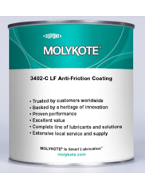 MOLYKOTE® 3402-C LF Anti-Friction Coating 500g can - 10 per carton