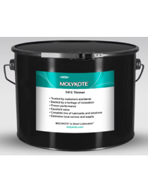 MOLYKOTE® 7415 Thinner 5kg Can - Molykote Lubricant