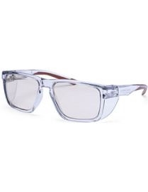 Portwest PS26 Safety Glasses | Brown Side Shield Eye Protection