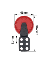 Universal Adjustable Nylon Cable Lockout Device with 4.3mm wire