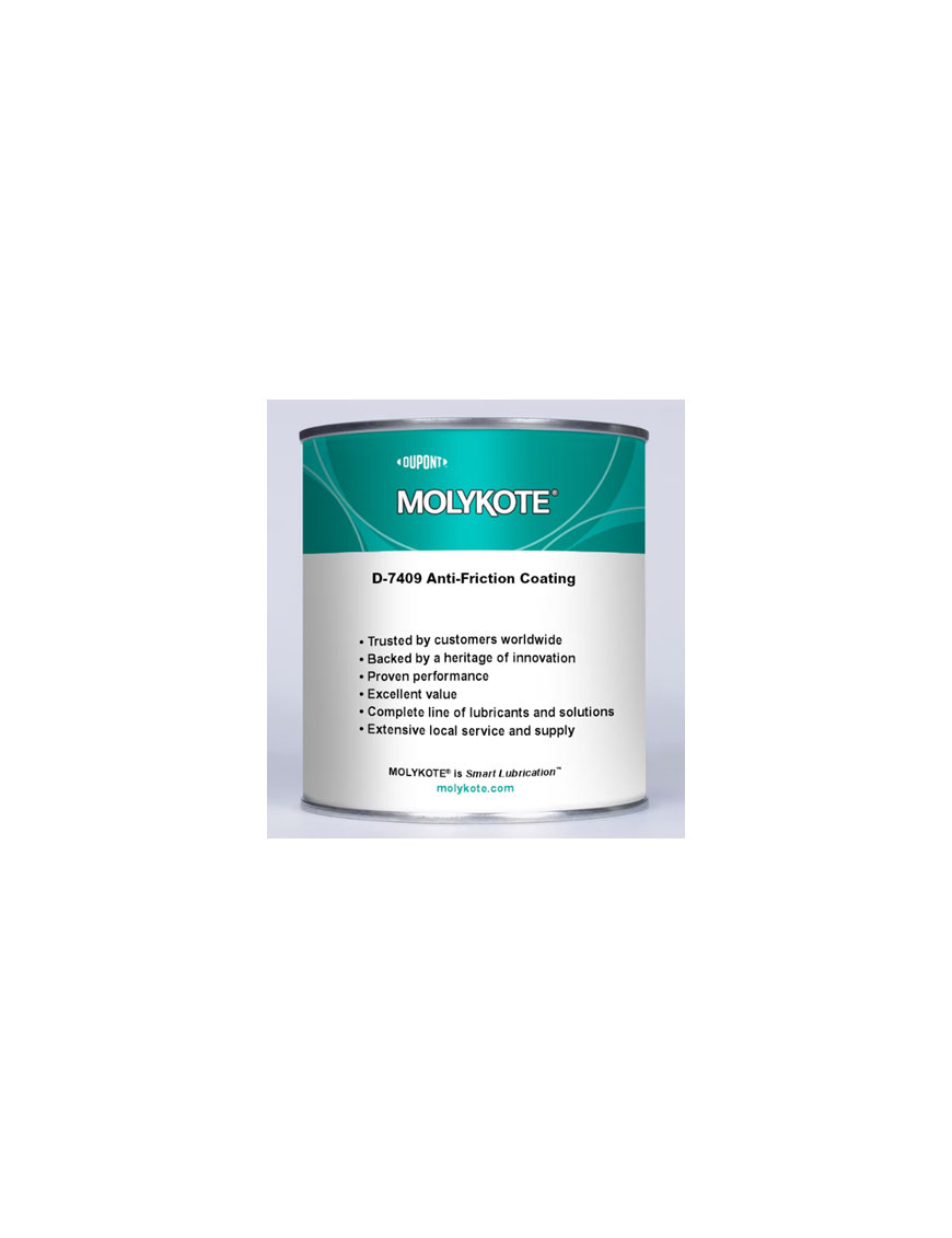 MOLYKOTE® D-7409 Anti-Friction Coating | High-Performance Dry Lubricant