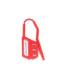 Loto Insulation Nylon Dia.6mm Lockout Hasp for 3 Padlocks