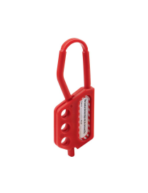 Loto Insulation Nylon Dia.6mm Lockout Hasp for 3 Padlocks