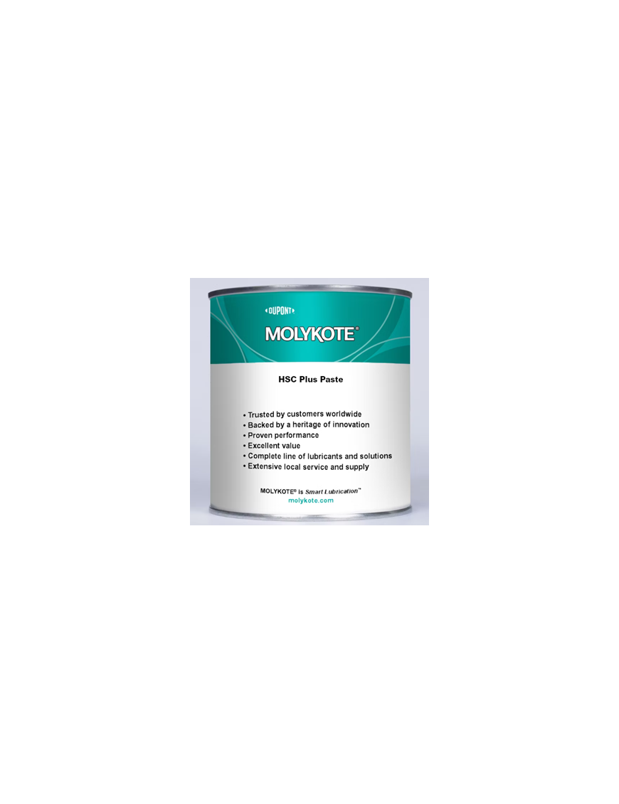 Molykote HSC Plus Solid Lubricant Paste - 1 kg can