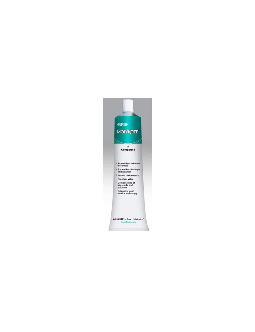 MOLYKOTE® 5 Compound – Gray 150g tube Silicone-Based Grease for Electrical Insulation & Moisture Protection