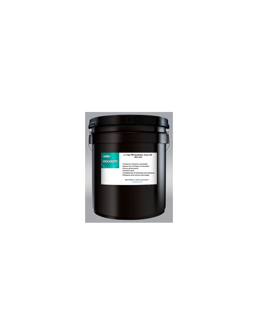 16.1 kg pail MOLYKOTE® L-1122FM Synthetic Gear Oil