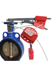 Adjustable Butterfly Valve Lockout