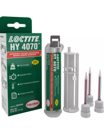 HENKEL LOCTITE HY 4070 Hybrid Adhesive for Fast Bonding of Metal, Plastic & Rubber