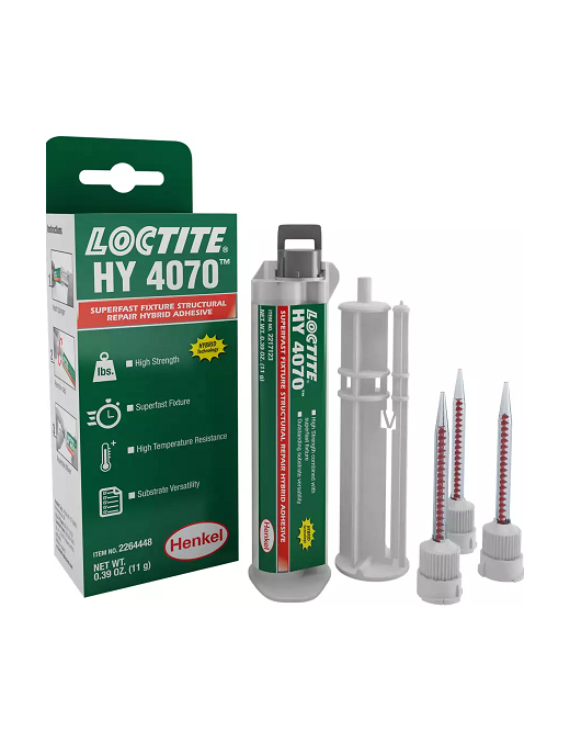 HENKEL LOCTITE HY 4070 Hybrid Adhesive for Fast Bonding of Metal, Plastic & Rubber HENKEL LOCTITE HY 4070 Hybrid Adhesive for Fast Bonding of Metal, Plastic & Rubber