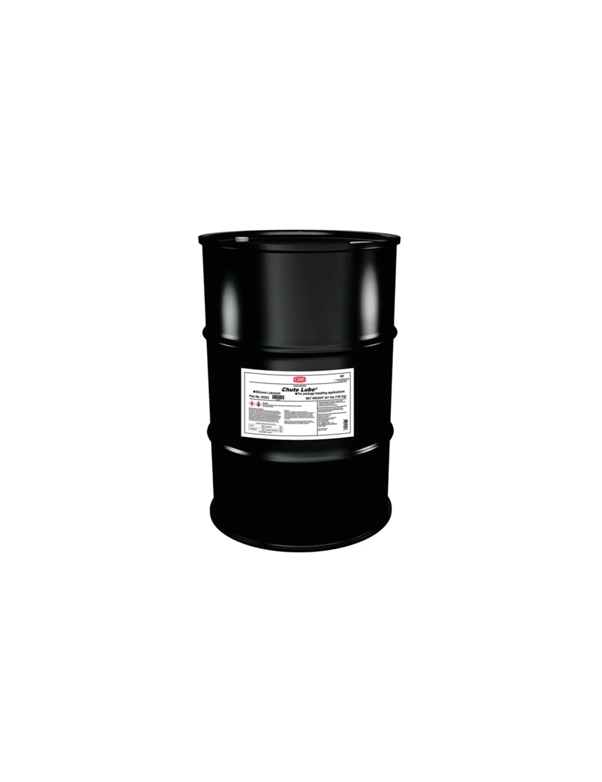 CRC Chute Lube Lubricant 03204 ? 55 gal, Silicone Lubricant Spray for Package Handling Equipment