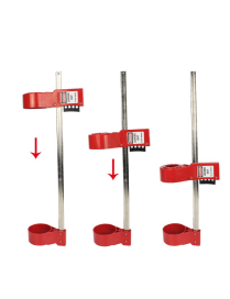 Adjustable Aluminum Blind Flange Lockout Device