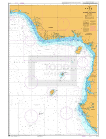 Admiralty 3118 Lagos to Gamba Nautical Chart