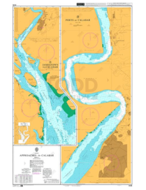 3434 Approaches to Calabar, Sheet 2 | Genuine Admiralty chart vendor in Africa