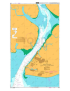 British Admiralty Nautical Chart 3287 Bonny River - Field Point to Ford Point