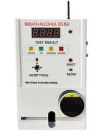 HANWEI AT319 Standalone Alcohol Tester with Nayax Card Reader