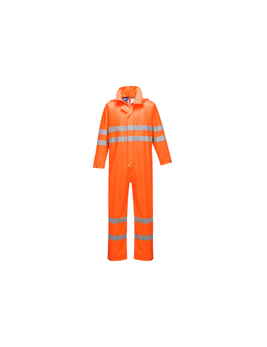 PORTWEST S495 Sealtex Ultra Hi-Vis Coverall | Durable Rain Protection