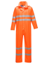 PORTWEST S495 Sealtex Ultra Hi-Vis Coverall | Durable Rain Protection