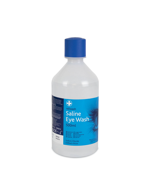 Emergency Reliwash Saline Eye Wash – 500ml
