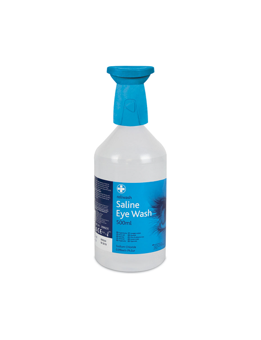 Buy Reliwash Saline Eye Wash – 500ml – Including Eyebath Cap