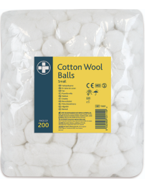RELIANCE Cotton Wool Balls BP Small – Pack of 200