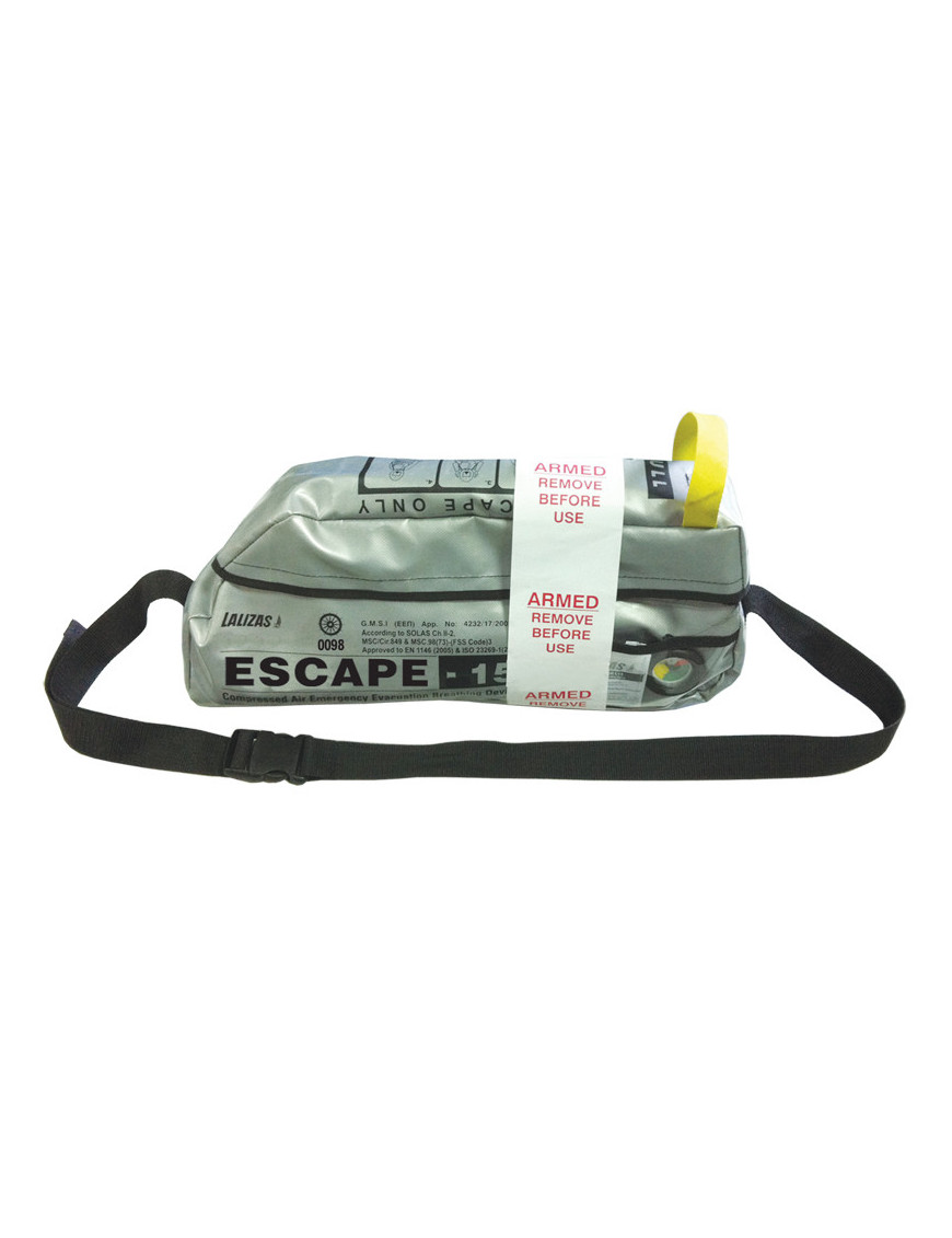 Lalizas Emergency Evacuation Breathing Device "ESCAPE-15" (EEBD)